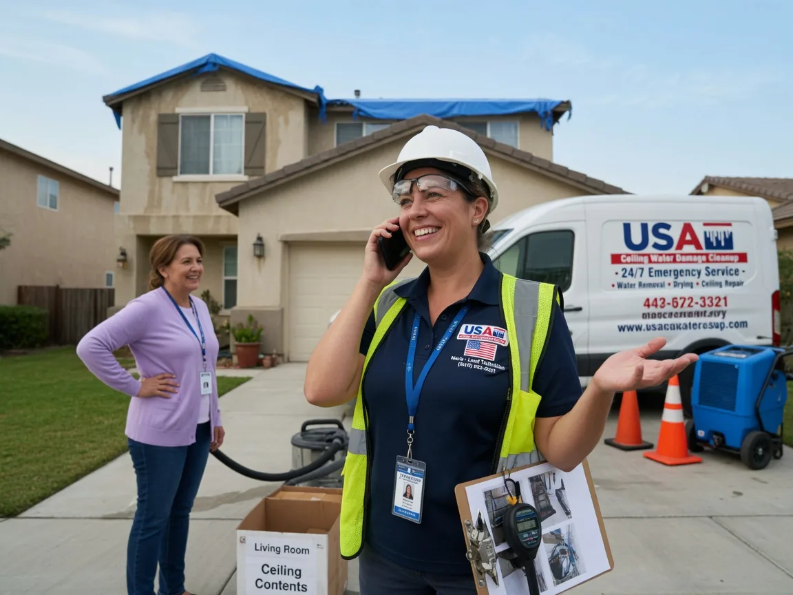 Ceiling Water Damage Restoration De Tour Village, MI FAQs